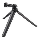 Universal Tripod Bracket for Action Cameras and Phones 4-6.8 Inches - Top-Down View