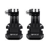 2-pack Vertical j Hook Mounts for Action Cameras - Top-Down View