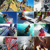2-pack Vertical j Hook Mounts for Action Cameras - Close-Up Angle