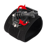 360 Degree Rotation Hand Camera Wrist Strap Mount - Gp144 - Front View
