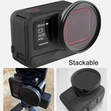 Metal Protective Frame for Insta360 Ace Pro with Filter Support - Close-Up Angle