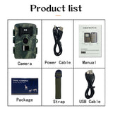 2 Lcd Infrared Night Vision Trail Camera For Wildlife Hunting - Side View