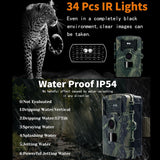 2 Lcd Infrared Night Vision Trail Camera For Wildlife Hunting - Close-Up Angle