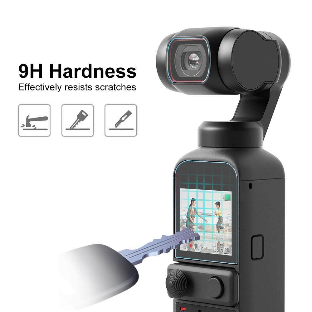 Tempered Glass Lens Protector for Dji Pocket 2 - 9h 2.5d Hd