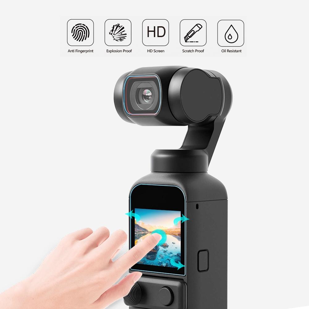 Tempered Glass Lens Protector for Dji Pocket 2 - 9h 2.5d Hd