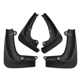 For Tesla Model S 2014-2020 4Pcs / Set Car Auto Soft Plastic Splash Flaps Fender Guard