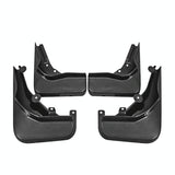 For Mercedes-Benz E-Class Sport 2014-2015 4Pcs / Set Car Auto Soft Plastic Splash Flaps Fender Guard - Front View