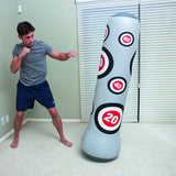 1.6M Inflatable Boxing Pillar Sandbag For Adult Children - Vent Toy Punching Bag Tumbler - Front View