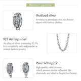 925 Sterling Silver Simple Diamond Beaded Bracelet Safety Chain - Top-Down View