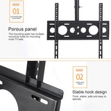 Adjustable Single Screen Tv Wall / Ceiling Mount - 26-60 Inch 0.5-1m Range - 45-Degree Angle
