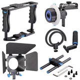 Large Handle Camera Cage & Matte Box Kit For Dslr / Video Camera - Extra Image