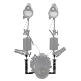 Adjustable Dual Handheld Lamp Arm for Action Cameras