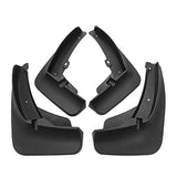 For Volkswagen Touareg 2019 4Pcs / Set Car Auto Soft Plastic Splash Flaps Fender Guard - Front View
