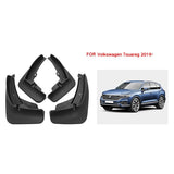 For Volkswagen Touareg 2019 4Pcs / Set Car Auto Soft Plastic Splash Flaps Fender Guard - Side View
