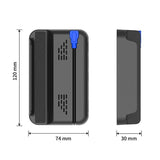 Network-ready Game Console Base for Data Transmission - Top-Down View