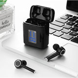 5d Stereo t & g Tg905 Tws Bluetooth Earphones with Led Display & Charging Box - Side View