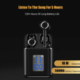 5d Stereo t & g Tg905 Tws Bluetooth Earphones with Led Display & Charging Box - Close-Up Angle