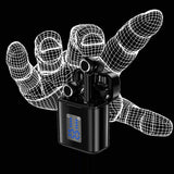 5d Stereo t & g Tg905 Tws Bluetooth Earphones with Led Display & Charging Box - Low Angle