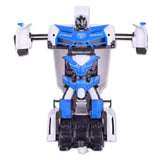 Remote Control Police Car - 4 Channels Deformable Toy
