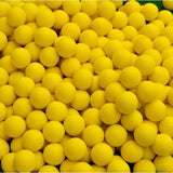Set of 10 Rubber Indoor Golf Balls - 45-Degree Angle