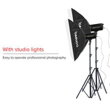 Professional Metal Lighting Stand For Studio Flash - 2.8M Height - 45-Degree Angle