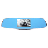4.3 Hd 1080p Rearview Mirror Vehicle Dvr with Screen Display - Side View