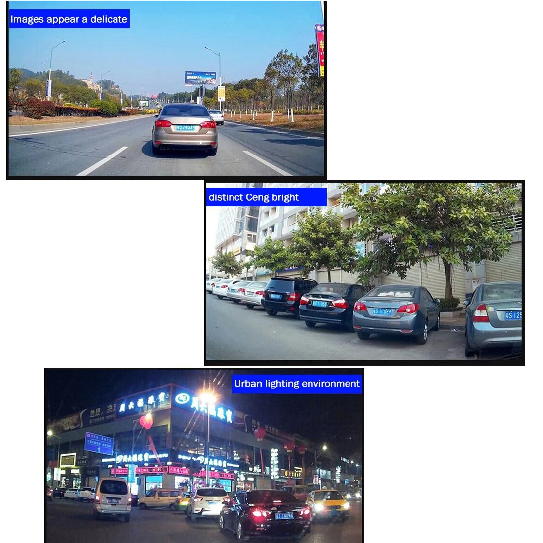 4.3 Hd 1080p Rearview Mirror Vehicle Dvr with Screen Display