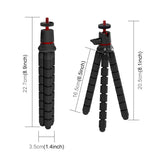 Flexible Mini Octopus Tripod with Remote for Slr Gopro Cellphone