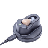 Rechargeable In Ear Sound Amplifier With Usb Charger - Front View