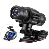 Hd Action Camera for Outdoor Activities - Helmet Mount - Front View