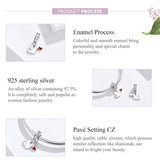 925 Sterling Silver Love Dove Pendant For Diy Bracelet Or Necklace - 45-Degree Angle