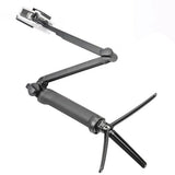 Extendable Monopod Tripod for Action Cameras - 3 Way Multi Function - Rear View