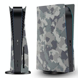 Camouflage Shell Protective Cover for Ps5 Cd-rom Console - Front View