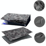 Camouflage Shell Protective Cover for Ps5 Cd-rom Console - Side View