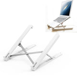 Adjustable Folding Laptop Stand - Portable and Cooling - Front View