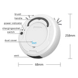 Smart Household Vacuum Cleaner - 1800pa Suction - Ca0380 - Top-Down View