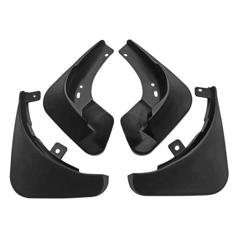 For Skoda Fabia Mk2 5J 2007-2011 4Pcs / Set Car Auto Soft Plastic Splash Flaps Fender Guard