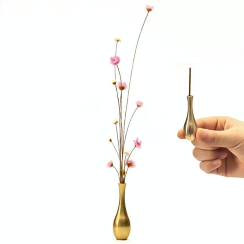 Antique Mini Vase Set for Creative Living Room Decor