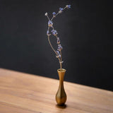 Antique Mini Vase Set for Creative Living Room Decor - Close-Up Angle