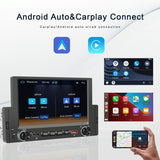 6.2 Inch Single Butt Carplay Car Monitor - Universal Wired Mp5 Player - Standard - Low Angle