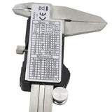 Digital Vernier Caliper / Micrometer - Lcd Display - Rear View