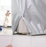 Waterproof Outdoor Ac Cover - 80x28x54cm - Size s - Rear View