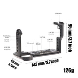 Camera Protection Cage Stabilizer Rig - Rabbit Cage for For Sony Fx30 / Fx3 - Only Top Board