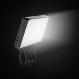 Adjustable Outdoor Phone Fill Light - Monochrome White - Front View