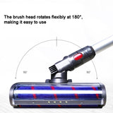 Soft Velvet Brush for Dyson Vacuum Cleaner - Replacement Parts - Side View