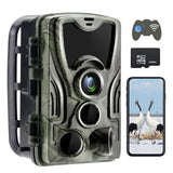 Outdoor Hunting Camera with Wifi & Remote Control - View Photos / Video Anytime - Top-Down View