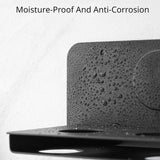 Wall Mounted Hair Dryer Holder For Bathroom Storage Upgraded Model