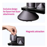 Wall Mounted Hair Dryer Holder For Bathroom Storage Upgraded Model - Close-Up Angle