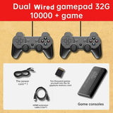 32G K9 Game Console With Double Battle Simulator And 100000 Built-In Games For Tv - Side View