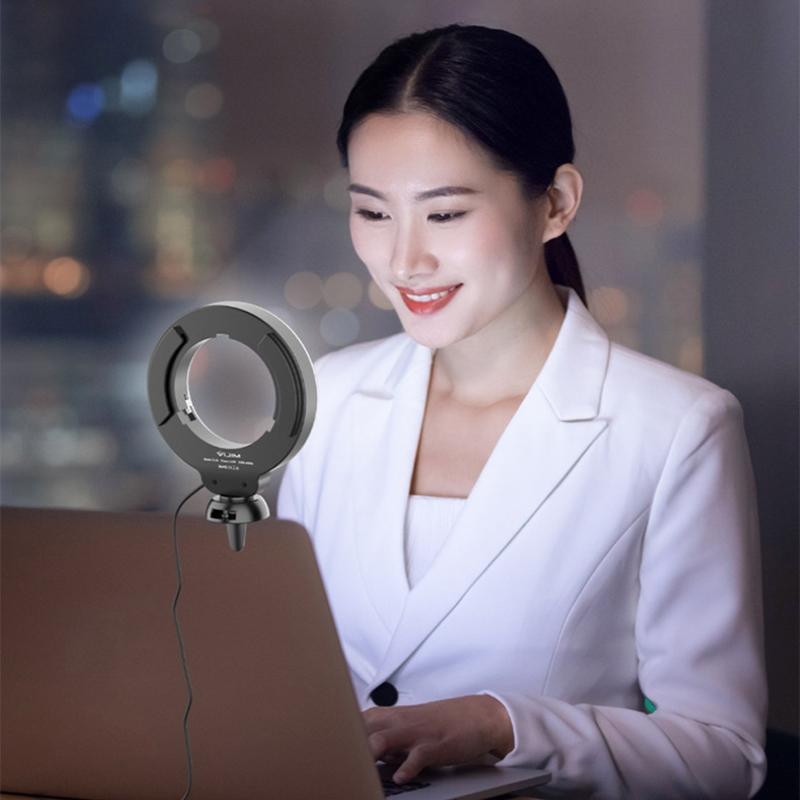 48leds Laptop Camera Beauty Ring Light - Clip Set 4-inch - Clip Set